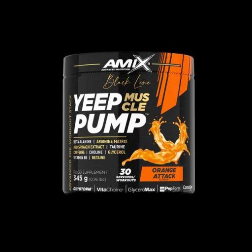 Pre-entreno Yeep Pump Con Cafeína 345gr – Black Line