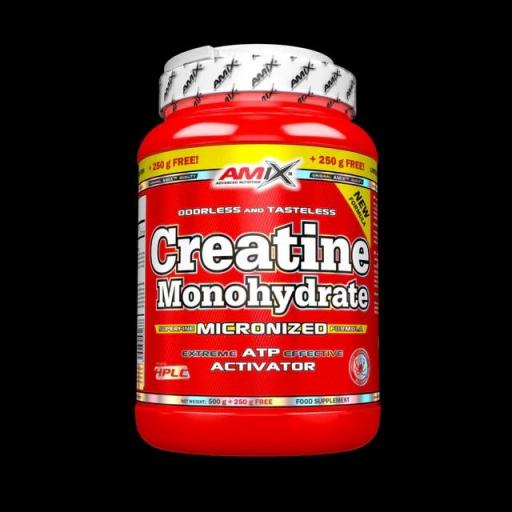 Creatina Monohidrato 500 g + 250 g Gratis – Amix™
