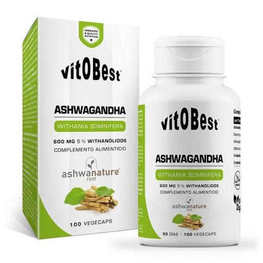 Ashwagandha (AshwaNature Root®) 100 cap