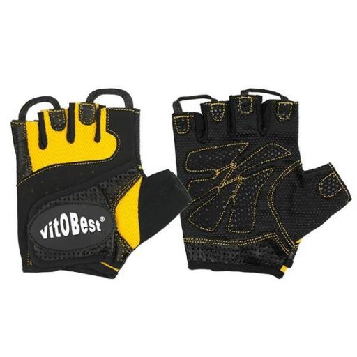 Guantes Cuero amarillos