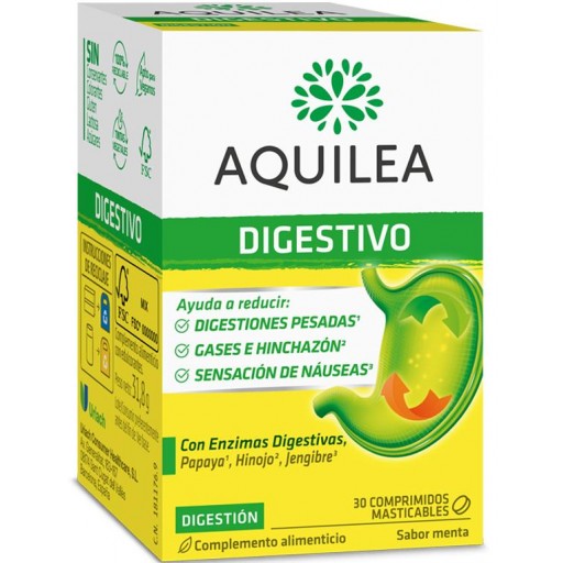 AQUILEA DIGESTIVO 30 COMPRIMIDOS MASTICABLES [0]