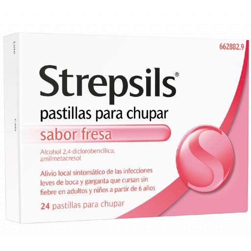 STREPSILS 24 PASTILLAS PARA CHUPAR FRESA [0]