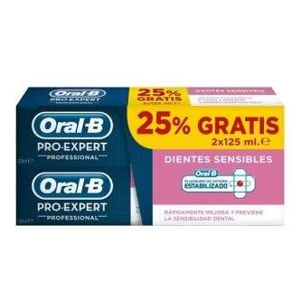 Oral B Pasta Pro Expert Dientes Sensibles 2 x 125 mL [0]