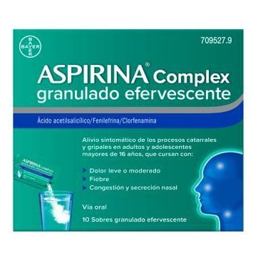 ASPIRINA COMPLEX 10 SOBRES