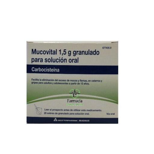 MUCOVITAL 2.7 G 20 SOBRES GRANULADOS