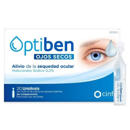 Optiben Ojos Secos Colirio 20 ampollas monodosis [0]