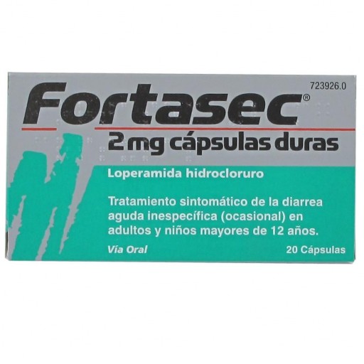 FORTASEC 2 MG 20 CAPSULAS [0]