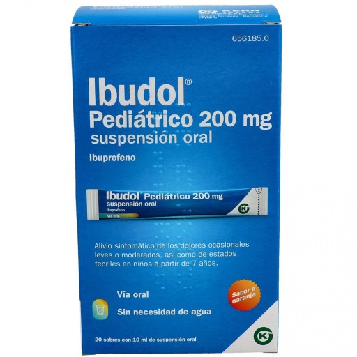 Ibudol pediátrico 200 mg suspensión oral [0]