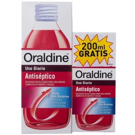Oraldine Antiseptico Pack 400 ml + 200 ml