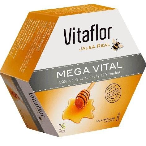 Vitaflor Mega Vital 20 viales.