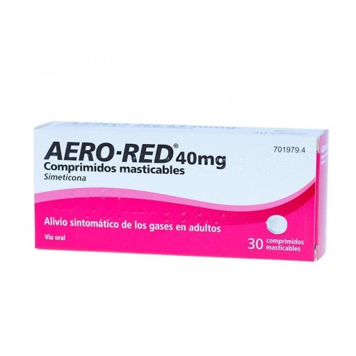 AERO RED 40 mg 30 COMPRIMIDOS MASTICABLES [0]