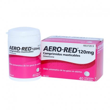AERO RED 120 mg 40 COMPRIMIDOS MASTICABLES