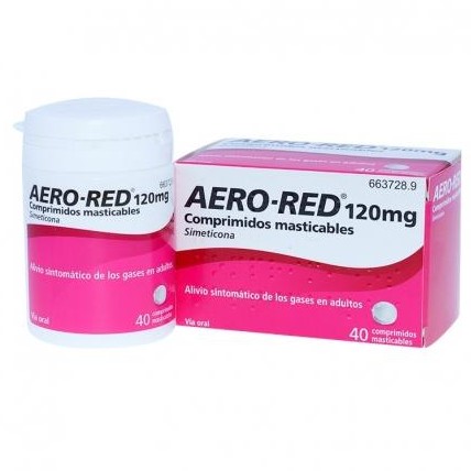 AERO RED 120 mg 40 COMPRIMIDOS MASTICABLES [0]