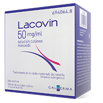 Lacovin 50mg/ml solución cutánea 4 x 60ml