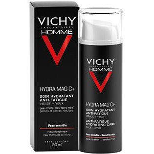 Vichy Homme Hydra Mag C + Tratamiento hidratante antifatiga rostro y ojos [0]
