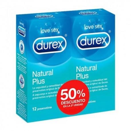 Preservativo Durex Duplo Natural Plus Total 24u
