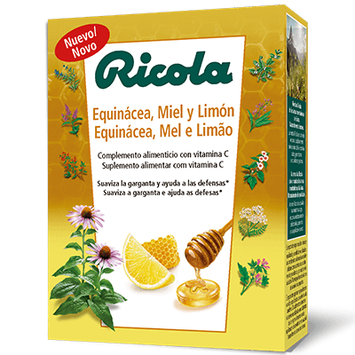 Ricola Equinácea, Miel y Limón 14 caramelos