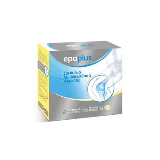 EPA PLUS Colágeno + Hialurónico + Magnesio 14 sobres monodosis sabor limón [0]