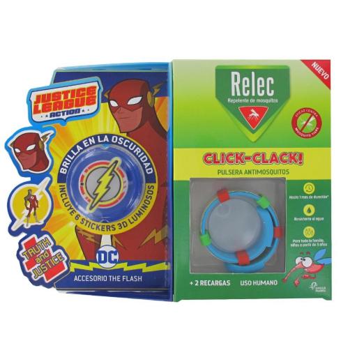 Relec Pulsera Antimosquitos Click-Clack Flash [0]