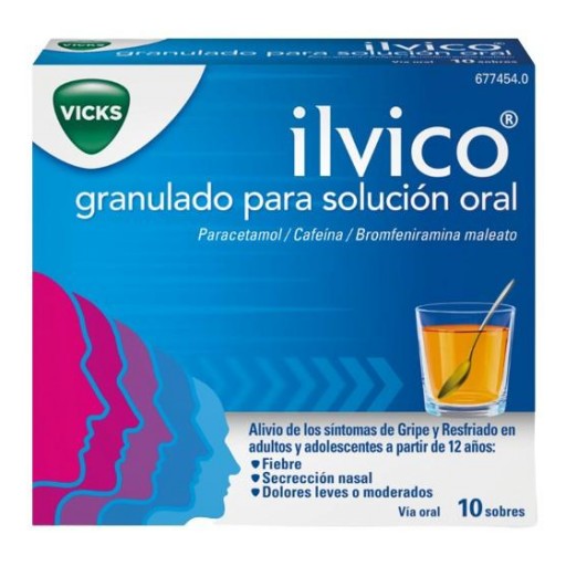 Ilvico granulado para solución oral 10 sobres