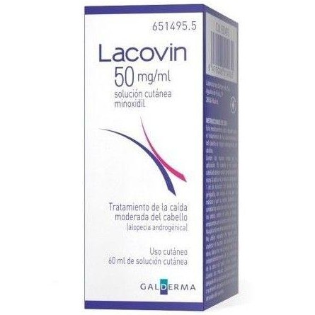 Lacovin 50mg/ml solución cutánea 60ml