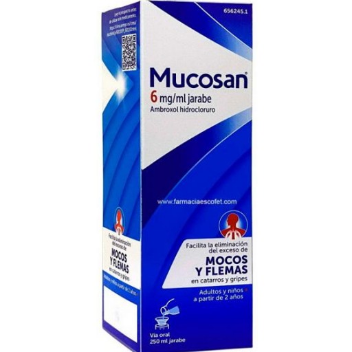 MUCOSAN 6 MG/ML JARABE 250 ML