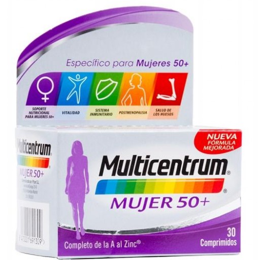 Multicentrum Mujer 50+ 30 comprimidos [0]