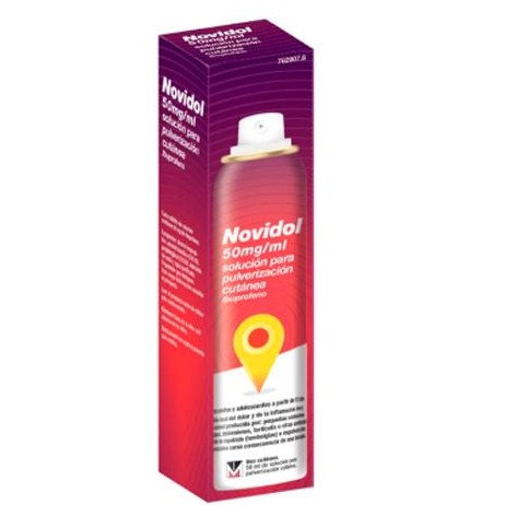 NOVIDOL SPRAY 50MG/ML 50ML