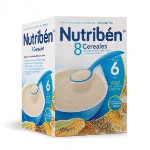 Nutriben 8 cereales 600 gramos