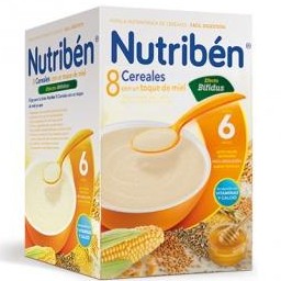 Nutriben 8 Cereales con un toque de miel digest 600 gramos