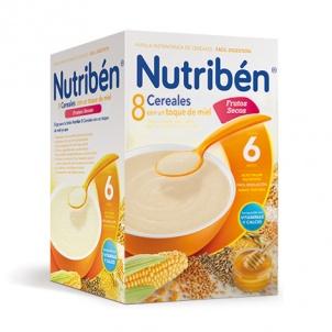 Nutriben 8 Cereales con un toque de miel y frutos secos 600 gramos
