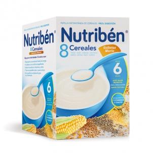 Nutriben 8 Cereales Galletas María 600 gramos