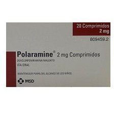 POLARAMINE 2 MG 20 COMPRIMIDOS [0]