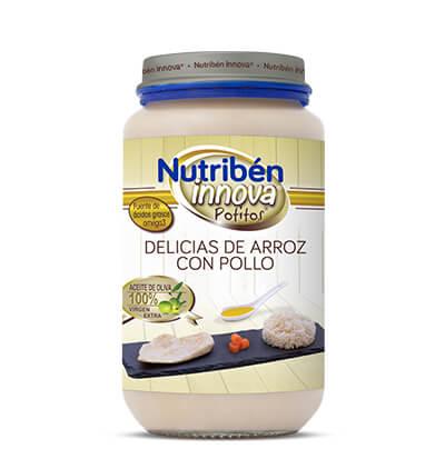 Potito Nutribén Innova Delicias de Arroz con Pollo 235gr