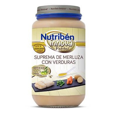 Potito Nutribén Innova Suprema de Merluza con Verduras 235gr [0]