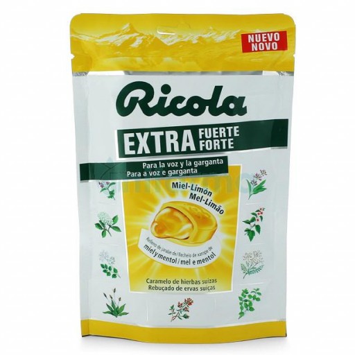 Ricola Extra Fuerte caramelos Sabor Miel y Limón 61gr [0]