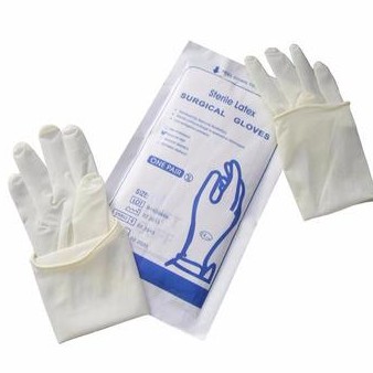 Guantes quirúgicos de latex (1 par) [0]