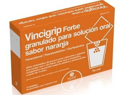 VINCIGRIP FORTE 10 SOBRES GRANULADO NARANJA [0]