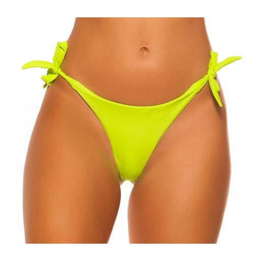 Bikini slip tanga amarillo neón [0]