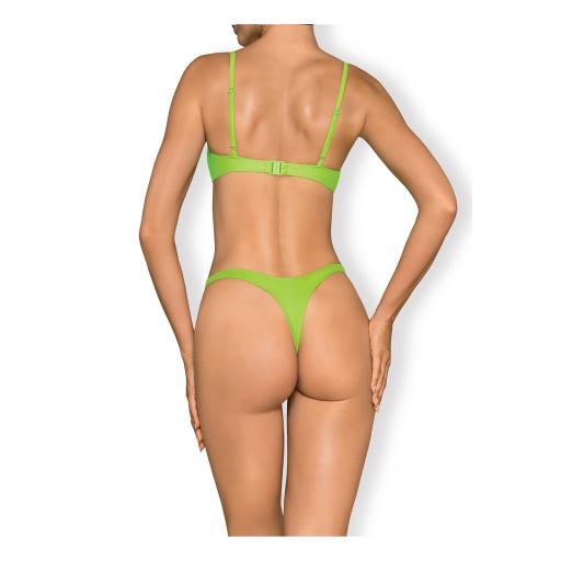 Bikini tanga alta verde [2]