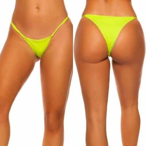 Braga bikini amarillo combinable  [2]