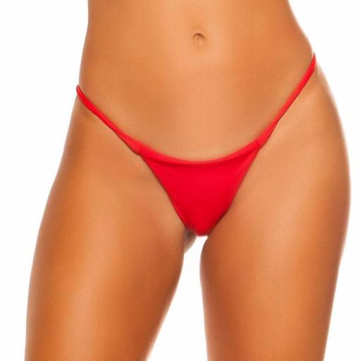 Braga bikini rojo combinable 