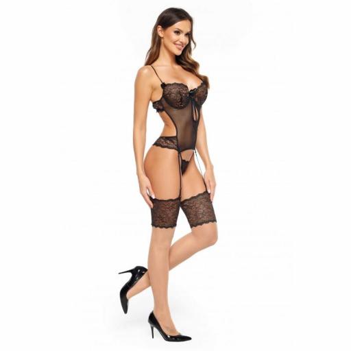 Corsé elegante y seductor negro [4]