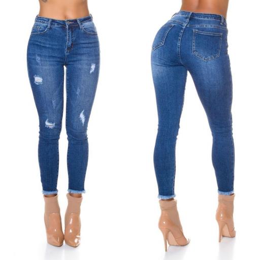 Jeans Skinny look gastado  [1]