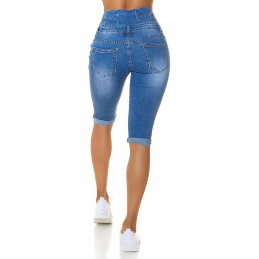 Capri jeans de cintura alta [5]