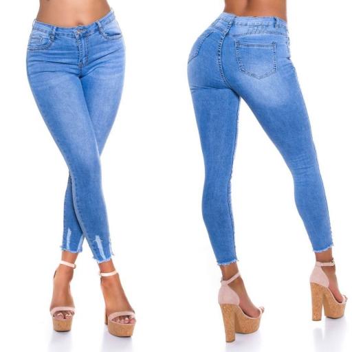 Jeans costura rasgada   [2]