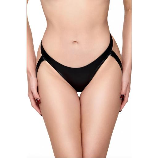Braguitas negra de tiras estilo traviesa [0]