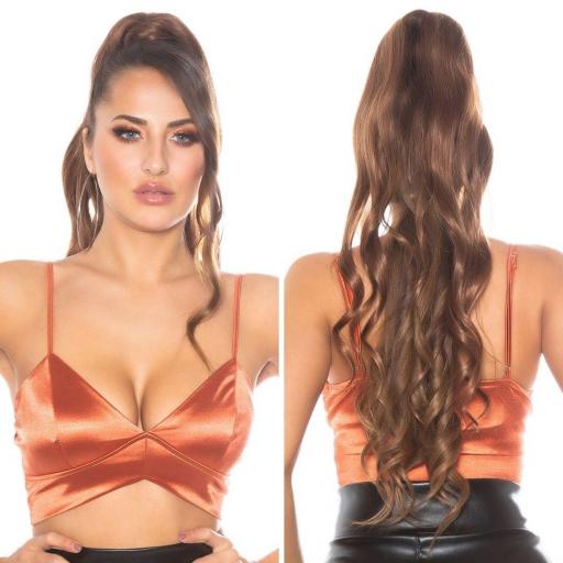 Top crop bustier bronce [2]