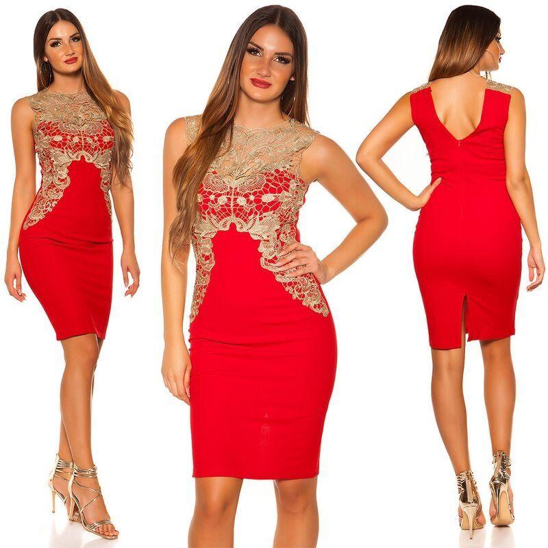 Comprar corto rojo elegante Vestidos ajustados