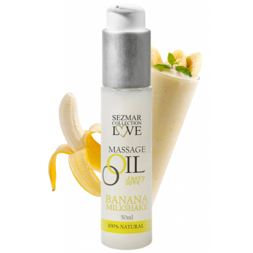 Aceite masaje banana y leche